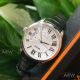 Swiss Replica Mido Belluna II Silver Dial Black Leather Strap 40 MM Automatic Watch M024.407.16.033 (6)_th.jpg